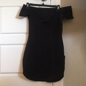 Little Black Dress (with cutout front)